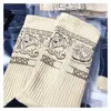 Designer heren sokken designer cashew bloem sokken spoof gezicht straat sportkousen hiphop skateboard sock one size bc