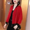 Women's Jackets Oversized Chiffon Print Long Sleeve Jacket Women Summer Thin Coat Sun Protection Baseball Uniform Korean Fashion Cardigan 230615