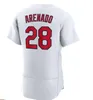 2024 Custom 28 Nolan Arenado Jersey de béisbol Paul DeJong Willson Contreras Yadier Molina Gorman Edman Paul Goldschmidt Albert Pujols Stan Musial Nick Wittgren