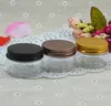 30 g aluminium kosmetisk burk container pläterad cap skruvtråd 50 st/parti 30 ml makeup container grossist gratis frakt