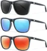 Polarized Sunglasses Men's and Women's Mirrors Uv 400 Protective Lens Spring Hinge (set of 3) 8zmd