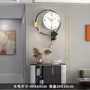 Wall Clocks Clock Living Room Fashion Creative Simple Home Restaurant Silent Light Luxury Hanging Art Watch