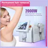 3-Wavelength Ice Platinum Hair Removal 755/808/1064nm Diode Hair Removal Machine Portable Ontharing Laser Depilatory Apparatus