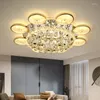Ceiling Lights Luxury Crystal Led Lamp Modern Creative Lighting Living Room Study Villa Simple Acrylic