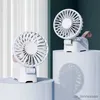 Elektrische Ventilatoren, Desktop, leicht zu reinigen, zierliche Figur, tragbar, klein, tragbar, klein, leistungsstark, elektrischer Welpe