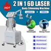 6D lipo lasersystem Kroppsform Minska fettlipolaser EMS Slim Machine Build Muscle Beauty Equipment