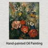 Bouquet de fleurs peint à la main Paul Cézanne toile Art impressionniste paysage peinture pour décor à la maison moderne
