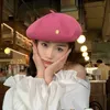 ベレー帽ローズピンクのベレー帽の女性のための夏の薄い通気性のある画家キャップ