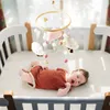 Hochets Mobiles Lets Make Baby Berceau Mobile Hochet Jouets Lit Cloche Boîte à Musique 012 Mois Nuages Pendentif Carrousel Infant Gift 230615