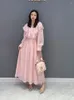 Рабочие платья Суперз 2024 Летняя корейская рубашка лучшая повседневная длинная юбка с двумя частями женски