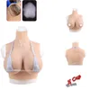 Breast Form Knowu Cup H Cosplay Silicone Breast Forms Artificial Realistic Chest Cosplay Costumes for Transgender 230616