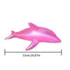 Inflatable Floats tubes 53cm Inflatable Dolphin Beach Swimming Rings Party Children Toy Kids Gift for Beach Pool Float Air Mattresse Water Toys 230616