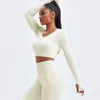 Yoga outfit White Set Sport Femme Rib Activewear Set Girls Seamless Fitness Suit Workout Clothes Athletic Wear Women Gym 230615