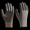 Labor protection gloves Anti-slip wear kitchen wood handling glass factory PU gloves