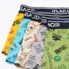 Underbyxor 5st/Lot Men Boxer Underwear Men Cotton Man Boxers Shorts Bekväma underbyxor Male Solid Print Soft Breatble Panties 230615