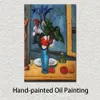 Impressionismus Paul Cezanne Gemälde Handgefertigte Leinwandkunst Le Vase Bleu Stillleben Wanddekoration Modern