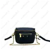 Mini Bumbag Handtas Vrouwen Designer Bum Tas Wasit Bag Gradiënt Bloemprint Fanny Pack Luxe riem Bum Tas Men Borstzakken Ketting en lederen band Schouder Crossbody