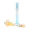 Bouteille de parfum rechargeable en verre coloré portatif de 10ml avec le pulvérisateur vide de récipients cosmétiques d'atomiseur pour le Ddvse de voyage