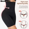 Cintura Tummy Shaper Cintura alta Cinturón de vientre plano Estiramiento Fajas Cintura Vaina Adelgazamiento Bragas Abdomen Control Mujeres Body Shaper Modelado Correas 230615