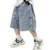 Jeans Pour Garçon Couleur Unie Enfant est Enfants Style Décontracté Enfants Vêtements 6 8 10 12 14 230616