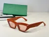 2023 Damen-Sonnenbrille, schwarze Designer-Sonnenbrille, Metallbuchstaben, modische Herren-Accessoires, großer Rahmen mit Box