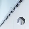 Vorhang-Vertikaljalousien-Reparatur, Laschenschoner, Clip-Laschen, Fensterjalousien, Ersatz, Weiß, 30 230615