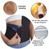 Ceinture amincissante taille formateur MenWomen Plus Size Body Shaper Tummy Ceinture amincissante avec 3 crochets Perte de poids Ceinture Corset Sweat Ceinture d'entraînement 230615