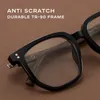 Güneş gözlükleri caponi retro erkek gözlükleri kare kare tr-90 mavi engelleme ahşap tahıl tarzı optik gözlükler marka tasarımcı gözlükleri f72035 230615