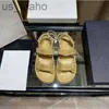 Slippers Free Delivery Women Sandals 2023 Designer casual slippers new outer wear printed buckle flat sandals indoor and outdoor shoes. J0616