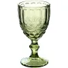 1 st vinglasskoppar Retro Vintage Relief Red Wine Cup 300 ml Gravering PROSSMENT JUSE DRICKT GLASSES CHACHAGNE ARBED GOBLETS E0619