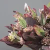 Dekoracyjne kwiaty wieńce Zeroolife Symulacja liście do stolika dekoracje domowe ogródek sztuczne rośliny eukaliptus wed kuchnia łazienka f