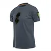 T-shirts pour hommes T-shirt d'extérieur militaire tactique pour hommes T-shirt de sport à manches courtes à séchage rapide T-shirt d'entraînement pour hommes T-shirt en coton respirant