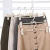 Nieuwe jas broek hanger verstelbare hanger kast organisator droogrek voor broek rok broek multifunctionele broek opbergrek