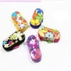 4pcs/set slippers shaped Nail Art Manicure Nail Care Tools with Mini Finger Cutter Clipper File Scissor Tweezers Rbvef