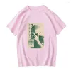 Мужские футболки T-O-Ocean Blond Men's Men's Super Cool Printed Shopted Cotton Par