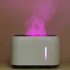 Humidifiers Colors-Flame Effect Humidifier 200ML Essential Aroma Diffuser Home Ultrasonic Air With Remote Control