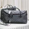 Top poignée ES matelassé en cuir femme bagages sacs voyage fourre-tout embrayage mode luxe designer crossbody duffle sacs épaule mans pochette shopper gym tronc sac à main