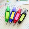 Multifunctional Halter Ballpoint Pen Sticky Note Light Strip Stationery 3in1 With Colorful String School Supplies