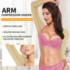 Taille Ventre Shaper Amincissant Bras Shaper avec Soutien du Dos Humpback Prévention Compression Shaper avec Correction des Épaules Façonner Haut Bras Manches 230615