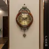 Wall Clocks Large Clock Digital Mechanism Luxury Design Wood Pendulum Silent Art Horloge Murale Home Decor For Living Room