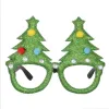 Occhiali di Natale Babbo Natale Albero di Natale Occhiali da vista Foto Prop Decorazioni per feste Forniture 40 Disegni Opzionale G0616