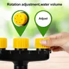 Watering Equipments MultiHead Agriculture Atomizer Nozzles Home Garden Lawn Sprinklers Farm Vegetable Irrigation Spray Adjustable Nozzle Tool 230616