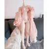 Dolls 1/4 Doll's Body Part Soft Pvc 45 cm Height Jointed Doll Accessories Half White Skin Dress Up Toy 230616