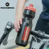 Vattenflaskor Burar Rockbros Cycling Water Bottle 600-750 ML MTB ROAD BIKE Vattenflaskhållare Squeeze Mugg Running Climbing Sports Kettle Bicycle Cup 230616