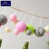 Outros Brinquedos 100PCS 20mm 100 Bolas de Feltro de Lã DIY Acessórios para Pendurar Candy Color Pom Ball Para Crianças Festa Artesanato Infantil 230615