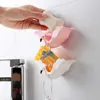 New Flamingo Soap Box Drain Soap Holder Box Bathroom Shower Soap Holder Sponge Storage Plate Tray Bathroom Supplies Bathroom Gadget