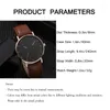 Wristwatches 4pcs Men Black Quartz Watches With Bracelets Watch Sets Business Fashion Casual Round Pointer For Daily Sports