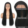 Lace Wigs Rechte 13x4 Lace Wigs Voor Vrouwen Zwart 99J Bourgondië Lijmloze Synthetische Kant Pruik Pre Geplukt Hittebestendige Dagelijkse Cosplay Pruik 230616