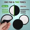 Makeup Tools 16 Pack Reusable Bamboo Cotton Makeup Remover Pads Face Skin Cleaner Beauty Tools For Remover Eye Shadow Lipstick Foundation 230615