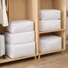 New Quilt Clothes Storage Bag Large Capacity Sweater Cabinet Organizer Dustproof Closet Under-Bed Storage Moistureproof Organizer